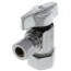 1/2" FIP x 1/2" OD Comp 1/4 Turn Angle Stop, Lead Free (Chrome)