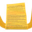 1/2" ID (5/8" OD) Yellow Coated Stainless Steel Gas Connector w/ 3/4" MIP Fittings (18" Length)