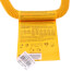 1/2" ID (5/8" OD) Yellow Coated Stainless Steel Gas Connector w/ 3/4" MIP Fittings (18" Length)