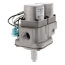 1/2" Dual Combination Auto. Gas & Bottom Adjust Pilot Valve 3 to 6" (25V)