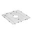 18" X 18" Stainless Steel Center Drain Bottom Grid Accessory For 18" Sink Bowls, GA768