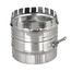 12" Master Flow Starting Collar w/ Damper, LSCD12
