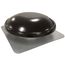Master Flow Roof Mount Power Attic Vent w/ T-Stat - Black (1500 CFM), ERV6BL