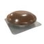Master Flow Roof Mount Power Attic Vent w/Combo H-Stat/T-Stat  - Brown (1500 CFM), ERV6BR