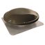 Master Flow Roof Mount Power Attic Vent w/ Combo H-Stat/T-Stat  - Weathered Wood (1500 CFM), ERV6WW