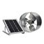 Master Flow Green Machine Solar-Powered Roof Vent - Mill (685 CFM), PGSOLAR