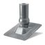 2" Pivot Pipe Boot Flashing - 26 Gauge (Gray), PPBG2GR