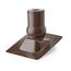 3" Pivot Pipe Boot Flashing - 26 Gauge (Brown), PPBG3BR