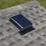 Square Top Roof Louver Vent (Black), RT65BL