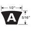 Hi-Power II V-Belt w/ Automotive Sleeve, 45.94" Pitch (46.22" Length)