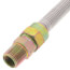 1/2" ID (5/8" OD) Stainless Steel Gas Connector 1/2" MIP x 1/2" MIP (36" Length)