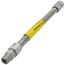 1/2" ID (5/8" OD) Stainless Steel Gas Connector 1/2" MIP X 1/2" FIP (12" Length)