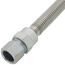 1/2" ID (5/8" OD) Stainless Steel Gas Connector 1/2" MIP x 1/2" FIP (18" Length)