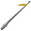 1/2" ID (5/8" OD) Stainless Steel Gas Connector w/ 1/2" FIP x 1/2" MIP Fittings (24" Length)