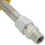 1/2" ID (5/8" OD) Stainless Steel Gas Connector 1/2" MIP X 1/2" MIP (18" Length)
