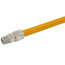 1/2" ID (5/8" OD) Coated Stainless Steel Gas Connector w/ 3/4" x 1/2" MIP Fittings (48" Length)