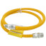 1/2" ID (5/8" OD) Coated Stainless Steel Gas Connector w/ 3/4" x 1/2" MIP Fittings (72" Length)