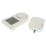 7 Day Programmable WiFi Thermostat, Dual Mount - White (2 Heat - 2 Cool)