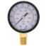 2" Dual Scale Economy Pressure Gauge, Bottom Mount (0-100 PSI)