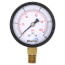 2.5" Dual Scale Economy Pressure Gauge, Bottom Mount (0-15 PSI)