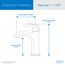 Northerly Single Handle Bathroom Sink Faucet w/ 50/50 Touch-Down Drain (Brushed Nickel), D225079BN