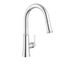 Northerly Single Handle Pull-Down Kitchen Faucet (Chrome), D454079