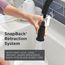 Northerly Single Handle Pull-Down Kitchen Faucet (Satin Black), D454079BS