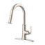 Northerly Single Handle Pull-Down Kitchen Faucet (Stainless Steel), D454079SS