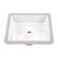 Wicker Park Rectangular Undercounter Bathroom Sink (White), G0012791