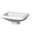 Avalanche Petite Pedestal Bathroom Sink Top 23"x19" 4"CC, Pedestal Not Included (White), G0013594