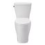 Lemora 1.28gpf 12" Rough-In 2-Piece Elongated ErgoHeight Toilet, Toilet Bowl Only (White), G0021197
