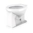 North Point 1.1, 1.28, or 1.6 gpf Round Front Back Spud Bowl (White), G002564231