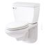Ultra Flush 1.6gpf Toilet Tank 12" Rough-in for Wall Hung Back Outlet Bowl GHE21370, Tank Only (White), G0028370