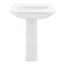 Avalanche/Viper Bathroom Sink Pedestal, Pedestal Only (White), G0029834