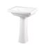 Burr Ridge 24" Bathroom Sink Pedestal, Pedestal Only (White), G0029848
