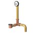 Classics Pop-Up Side Outlet 20 Gauge Drain for Standard Tub w/ Brass Nuts (Chrome), G004180791