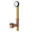 Classics Lift & Turn Fit-all Drain for Standard Tub w/ Horizontal Installation (Chrome), G004185087
