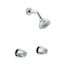 Classics 2 Handle Sliding Sleeve Threaded Escutcheon Shower Only Fitting w/ IPS/Sweat Connections (Chrome), G0048220