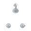 Classics 2 Handle Sliding Sleeve Threaded Escutcheon Shower Only Fitting w/ IPS/Sweat Connections (Chrome), G0048220