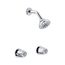 Classics 2 Handle Sliding Sleeve Threaded Escutcheon Shower Only Fitting w/ IPS/Sweat Connections (Chrome), G004822083