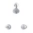 Hardwater 2 Handle Shower Only Fitting (Chrome), G0058460