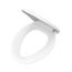 Elongated Undermount Soft-Close Toilet Seat (White/Biscuit/Bone), G0099213