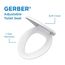 Elongated Undermount Soft-Close Toilet Seat (White/Biscuit/Bone), G0099213