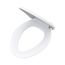 Elongated Undermount Toilet Seat (White), G0099216