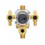 Treysta Tub & Shower Valve w/ Diverter - Vertical Inputs w/ Stops - Crimp Pex (Rough Brass), G00GS554S