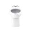 Elite 1.28/1.6gpf Simple CT ADA EL Toilet Bowl (White), GAB21828