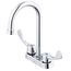 Commercial 2 Handle Centerset Bathroom Sink Faucet (Chrome), GC044554