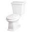 Logan Square 1.28gpf Elongated Toilet Bowl (White), GHE21532