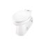 Ultra Flush 1.0/1.28/1.6gpf ADA Elongated Back Outlet Toilet Bowl (White), GUF21375