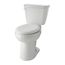 Viper 0.8/1.0gpf ADA Elongated Toilet Bowl (White), GWS21528